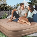 Inflatable Mattress Manufacturer - OEM/ODM Custom PVC Manufacturer's Inflatable Mattress Outdoor Double Layer Elevated Mattress