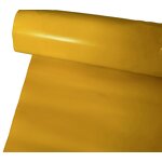 Yellow PVC Tarpaulin Factory - OEM/ODM Custom Waterproof Wear Resistant Rain Proof Yellow Single Sided PVC Tarpaulin Canvas