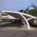 Car Awning Charging Shed Manufacturer - OEM/ODM Custom Multi Use Scene Car Awning Charging Shed Construction Park Landscape