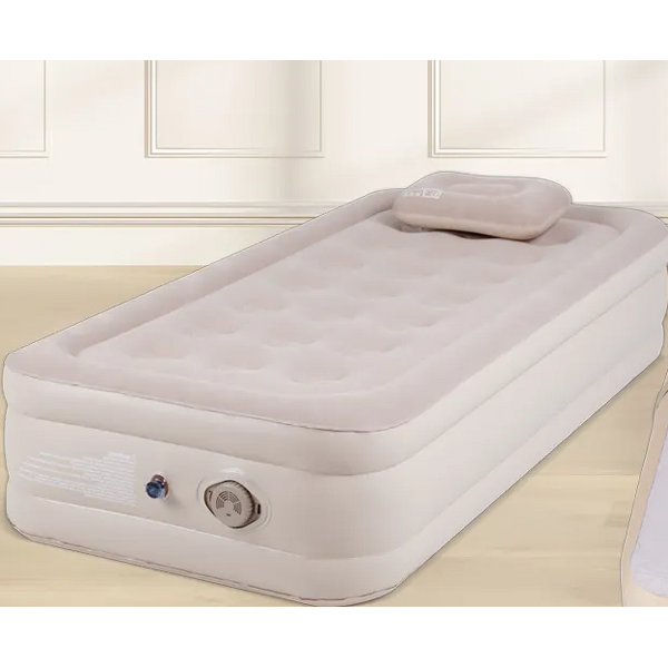 Inflatable Mattress Manufacturer - OEM/ODM Custom PVC Manufacturer's Inflatable Mattress Outdoor Double Layer Elevated Mattress