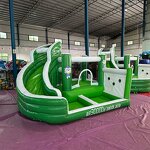 Outdoor Inflatable Fabric Manufacturer - OEM/ODM Custom 0.9mm Outdoor Inflatable Printable PVC Coated Airtight Water Resistant Fabric
