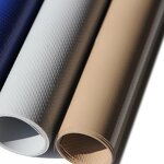 Customizable Tarpaulin Factory - OEM/ODM Custom Customizable Pattern Solid Color Plastic Fabric Tarpaulin Sunshade