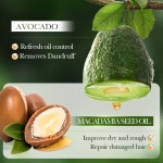 SADOER Avocado Dandruff and Oil Control Cleansing Shampoo