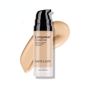 Natural Lasting 15ml Concealer with Radiant Finish Waterproof Foundation for Dark Skin Tone Mineral Loose Powder Cream