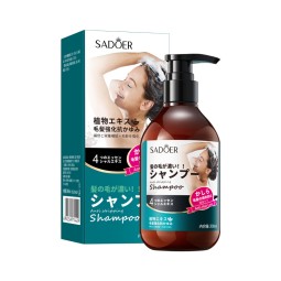 SADOER洗发水，清洁，去头屑泡沫和防脱发洗发水