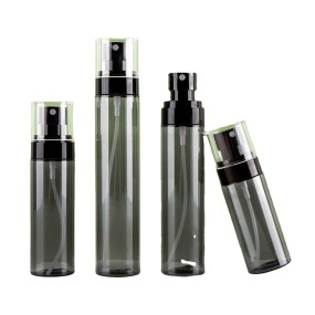 Transparent Black Moisturizing Spray Bottle Toner Press Anti-Sunscreen 60ml80100120