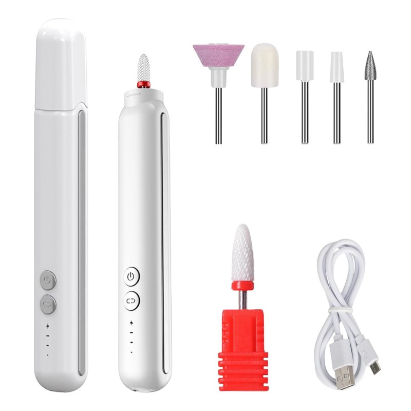 Portable Nail Polish Machine for Removing Dead Skin, Display Charging Nail Polish Machine