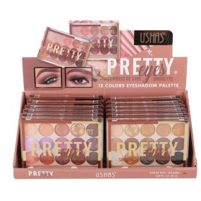 Multi-style Multi-color Matte Pearlescent Eye Shadow Blush Color Makeup Plate