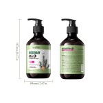 SADOER Shampoo, Mint and Rosemary Strong and Fluffy Shampoo Shampoo and Conditioner