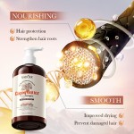 For SADOER Cocoa Butter Anti-Hair Loss Shampoo and Conditioner Cream Form Cleanser