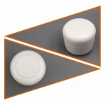 银色PP双层面霜瓶圆形面膜瓶5g10g20g30g50g100g200g