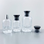 新的50ml底部安装厚香水瓶分配喷雾泵