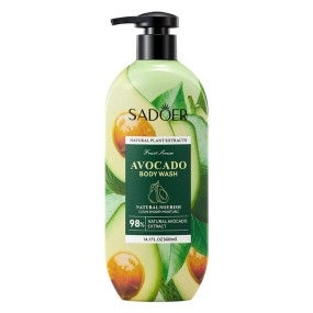 Aocado Body Wash Cleansing Gentle Exfoliating Moisturizing Whitening and Smooth