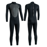 Neoprene Wetsuit Factory - OEM/ODM Custom Men's Women's Thermal 3 5mm Neoprene One Piece Wetsuit for Winter Swimming Snorkeling