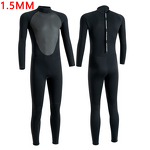 Neoprene Wetsuit Factory - OEM/ODM Custom Men's Women's Thermal 3 5mm Neoprene One Piece Wetsuit for Winter Swimming Snorkeling
