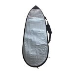 Single Surfboard Bag Factory - OEM/ODM Custom Black Gray High Quality Round Head Single Surfboard Bag Case with Strap UV