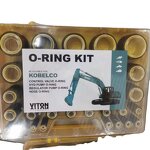 O-Ring Kit Factory - OEM/ODM Custom Seal O Ring Kit Excavator O-Ring Kit Box for KOBELCO