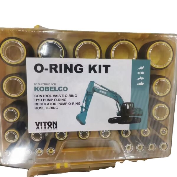 O-Ring Kit Factory - OEM/ODM Custom Seal O Ring Kit Excavator O-Ring Kit Box for KOBELCO