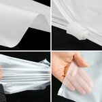 Plastic Packing Bags Factory - OEM/ODM Custom Logo Print Clothes Plastic Packing Bags Resealable Ziplock Bags Glossy