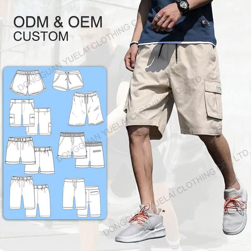 Bermuda Shorts Manufacturer - OEM/ODM Custom Clothing Manufacturers High-Grade Custom Summer Fashion Bermuda Shorts Baggy