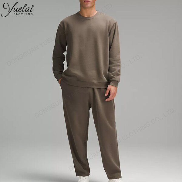 Crew Neck Sweatshirt Manufacturer - OEM/ODM Custom Wholesale Crew Neck Sweatshirt Heavyweight High Quality Streetwear