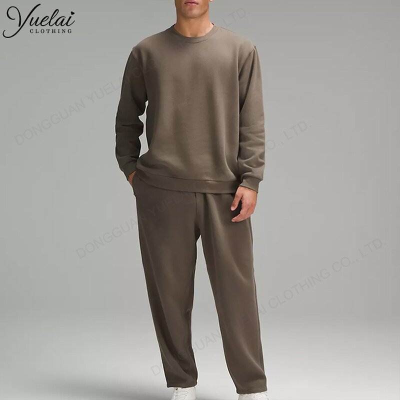 Crew Neck Sweatshirt Manufacturer - OEM/ODM Custom Wholesale Crew Neck Sweatshirt Heavyweight High Quality Streetwear