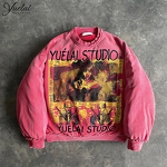 Fleece Crewneck Sweatshirt Factory - OEM/ODM Custom Logo Fleece 580gsm Heavyweight Crewneck Sweatshirt Dtg Printing