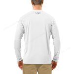 Long Sleeve T Shirt Factory - OEM/ODM Custom Clothing Manufacturers Plain Blank Loose Fit Long Sleeve T Shirt Modal Moisture