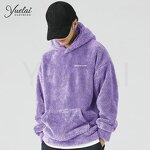 Hoodie Manufacturer - OEM/ODM Custom Best Seller Oversized Sherpa Hoodie Brand Logo Embroidery