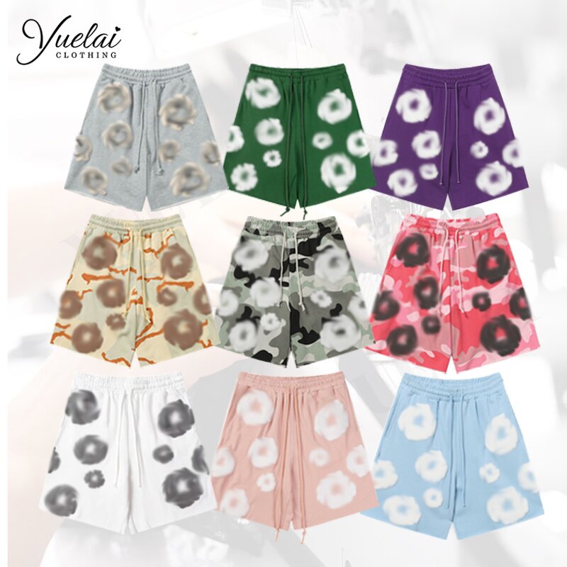 French Terry Shorts Factory - OEM/ODM Custom Wholesale Logo High Quality French Terry Shorts Puff Printing Sports Oversized