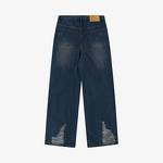 Jeans Manufacturer Factory - OEM/ODM Custom Jeans Manufacturer Hip Hop Dancer Embroiled in Stylish Jeans for Men Sustainable