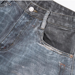 Jeans Maker Manufacturer - OEM/ODM Custom Jeans Maker Custom Designer High-waisted Baggy Oversized Acid-washed Jeans