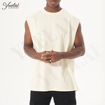 Men's Vest Manufacturer - OEM/ODM Custom Clothing Manufacturer Factory Combed Cotton Screen Printing Digital Printing Vest