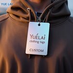 Hangtag Swing Tag Manufacturer - OEM/ODM Custom Luxury Paper Hangtag Swing Tag Sustainable Brand Logo Print for Clothing