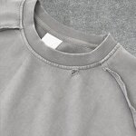 Acid Wash T-Shirt Factory - OEM/ODM Custom Clothing Manufacturers High Quality Men's Acid Wash T-Shirt 100% Cotton