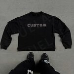 Men's Long Sleeve T-Shirt Factory - OEM/ODM Custom High Quality Men's Drop Shoulder Long Sleeve T-Shirt Hot Diamond 100% Cotton