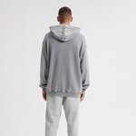 Hoodie Factory - OEM/ODM Custom Clothing Custom Grey Acid Wash Hoodie Oversized Loose