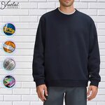 Crewneck Sweatshirt Factory - OEM/ODM Custom Oversize Cotton Embroidered Crewneck Sweatshirt for Men Fashion Vendor
