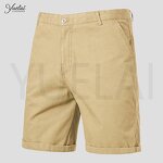 Canvas Shorts Factory - OEM/ODM Custom Men's Casual Mid-Length Canvas Shorts 100% Cotton Cargo