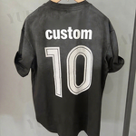 Men's T-Shirts Factory - OEM/ODM Custom Logo 100%Cotton Men's T-shirt Washed Sun Faded Silk Screen Print Streetwear