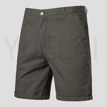 Canvas Shorts Factory - OEM/ODM Custom Men's Casual Mid-Length Canvas Shorts 100% Cotton Cargo