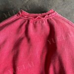 Fleece Crewneck Sweatshirt Factory - OEM/ODM Custom Logo Fleece 580gsm Heavyweight Crewneck Sweatshirt Dtg Printing