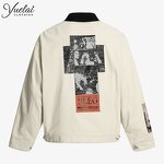 Men's Jacket Factory - OEM/ODM Custom Clothing Manufacturers Winter Autumn Logo Men's Jacket Loose Zipper Casual Fashion