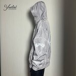 Sportwear Streetwear Casual Sweatsuit Factory - OEM/ODM Custom Oversize Sportwear Streetwear Casual Sweatsuit Reflective Windbreaker