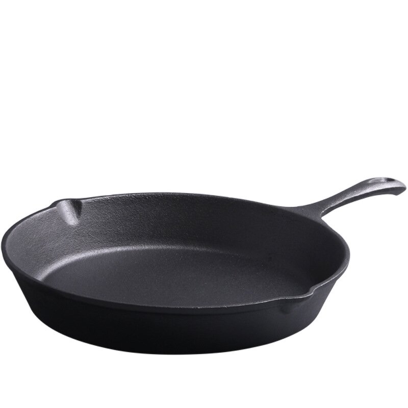 Cast Iron Frying Pan Factory - OEM/ODM Custom 30cm Cast Iron Frying Pan Thickened Uncoated Old-Fashioned