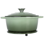 Enamel Stew Pot Set Factory - OEM/ODM Custom New High-Color Value Enamel Binaural Stew Pot Set Non-Stick Metal Steel