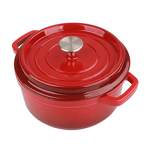 Enameled Cast Iron Cookware Set Factory - OEM/ODM Custom 3-Piece Enameled Cast Iron Cookware Set Custom Colors Dutch Oven