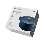 Cast Iron Dutch Oven Manufacturer - OEM/ODM Custom Classic Cast Iron Dutch Oven Soup Pot Enamel Steel Ceramic for Induction