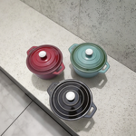 Enameled Cast Iron Soup Pot Manufacturer - OEM/ODM Custom Vibrant Colors Enameled Cast Iron Soup Stock Pot Non-Toxic