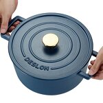 Cast Iron Dutch Oven Manufacturer - OEM/ODM Custom Classic Cast Iron Dutch Oven Soup Pot Enamel Steel Ceramic for Induction